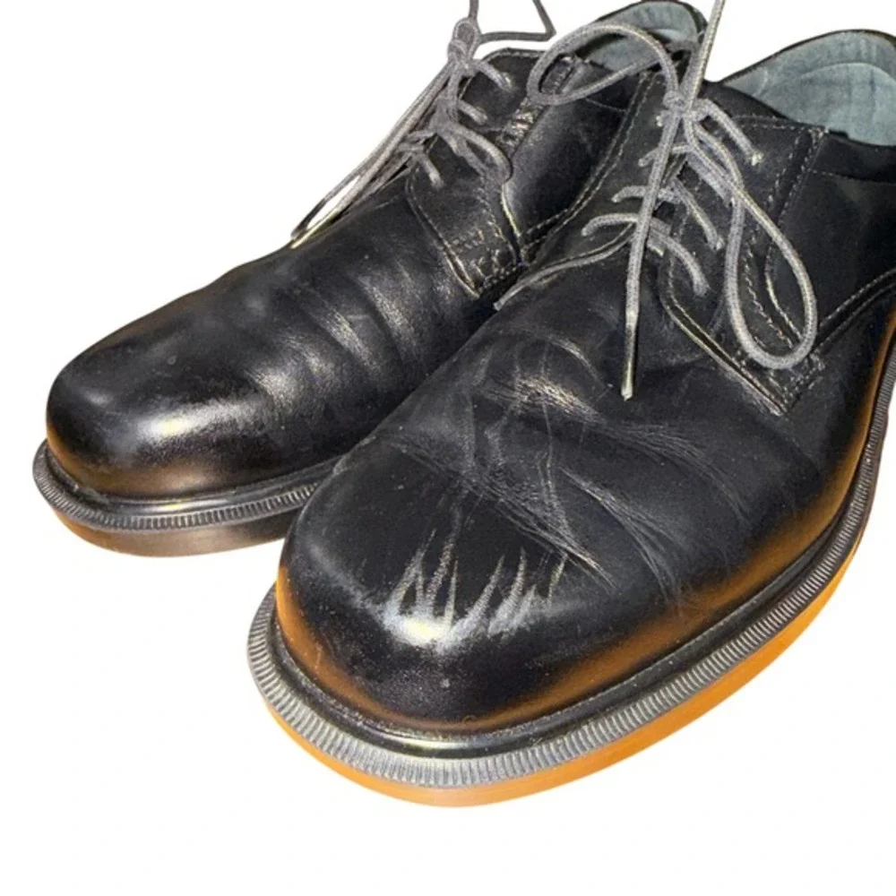 SAS Ambassador Oxford Mens 9.5M Pre-Owned Dress Shoes‎ Black Leather Made in USA